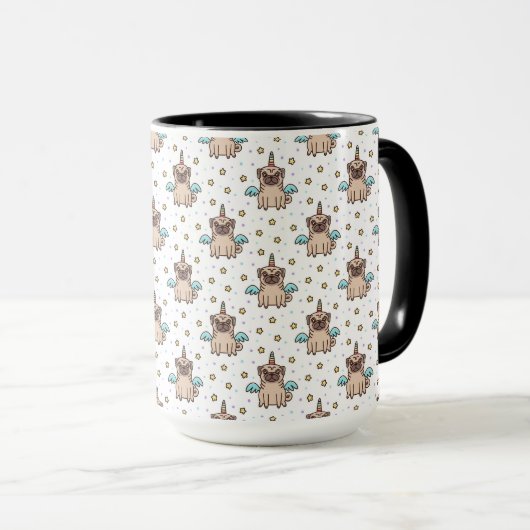 Mug Motif d'Unipug (Devant droit)