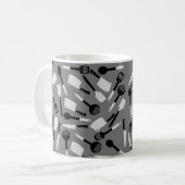 Mug Motif d'ustensiles de cuisine (Devant gauche)