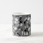 Mug Motif d'ustensiles de cuisine (Centre)