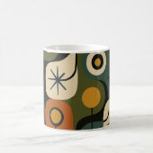 Mug Motif Éclaté de Style Mid Century Modern (Centre)