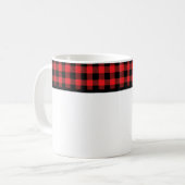 Mug Motif écossais de Buffalo (Devant gauche)