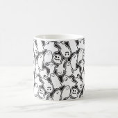 Mug Motif Éffrayant Halloween Ghosts (Centre)