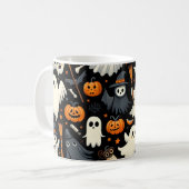 Mug Motif éffrayant migre Halloween (Devant gauche)