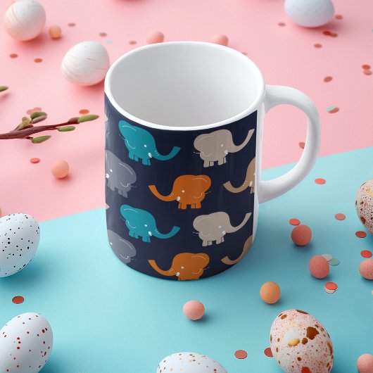 Mug Motif éléphant