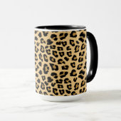 Mug Motif Empreinte de léopard (Devant droit)