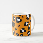 Mug Motif Empreinte de léopard classique (Devant droit)