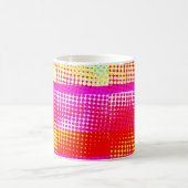Mug Motif en bande rose (Centre)