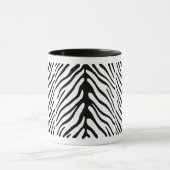 Mug Motif en bande Zebra Retro (Centre)