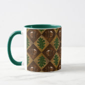 Mug Motif en carton de chêne Acorn (Gauche)