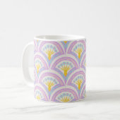 Mug Motif en coquille de couleur pastel (Devant gauche)