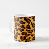 Mug Motif en fourrure de léopard (Devant gauche)