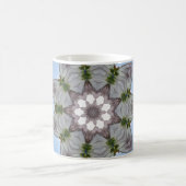 Mug Motif en gris et bleu (Centre)