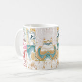 Mug Motif en marbre coloré (Devant gauche)