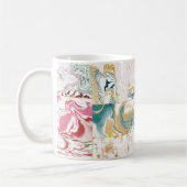Mug Motif en marbre coloré (Gauche)