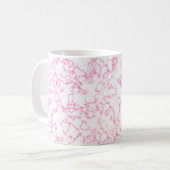 Mug Motif en marbre rose (Devant gauche)