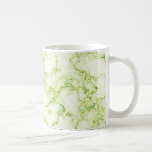 Mug Motif en marbre vert (Droite)