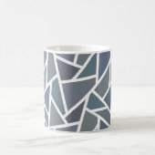Mug Motif en mosaïque gris bleu (Centre)