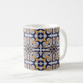 Mug Motif en tuiles portugaises (Devant droit)