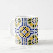 Mug motif en tuiles vives, Portugal (Devant gauche)