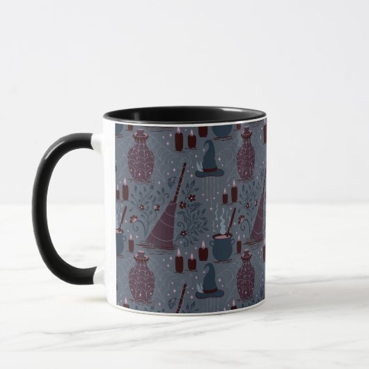 Mug Motif ensorcelant d'Halloween au clair de lune (Gauche)