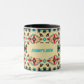 Mug Motif et modifiable amérindien (Centre)