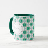 Mug motif ethnique abstrait (Devant gauche)