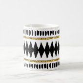 Mug Motif ethnique Black Gold Parties scintillant (Centre)