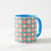 Mug Motif ethnique multicolore (Devant droit)