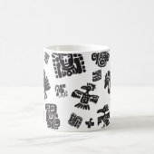 Mug Motif ethnique noir maya (Centre)