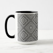 Mug Motif ethnique sans couture (Gauche)