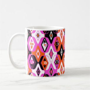 Mug Motif ethnique vintage et transparent avec Ouzbek,