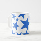 Mug Motif étoile bleue (Devant gauche)