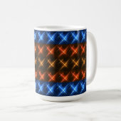 Mug Motif étoile de feu et de glace (Devant droit)