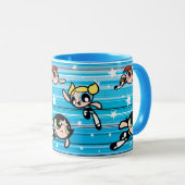 Mug Motif étoilé Powerpuff Girls (Devant droit)