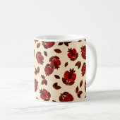Mug Motif extensible et transparent à la main avec s b (Devant droit)