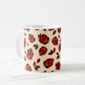 Mug Motif extensible et transparent à la main avec s b (Devant gauche)