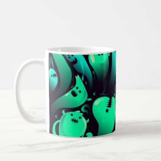 Mug Motif fantôme (Gauche)