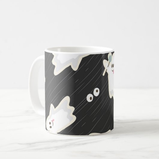 Mug Motif fantôme (Devant gauche)