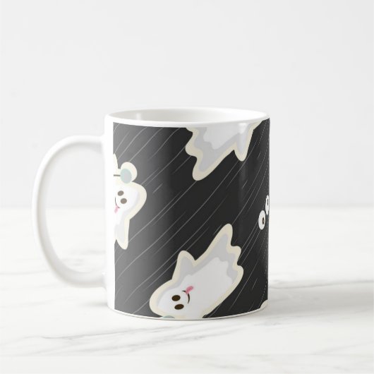 Mug Motif fantôme (Gauche)