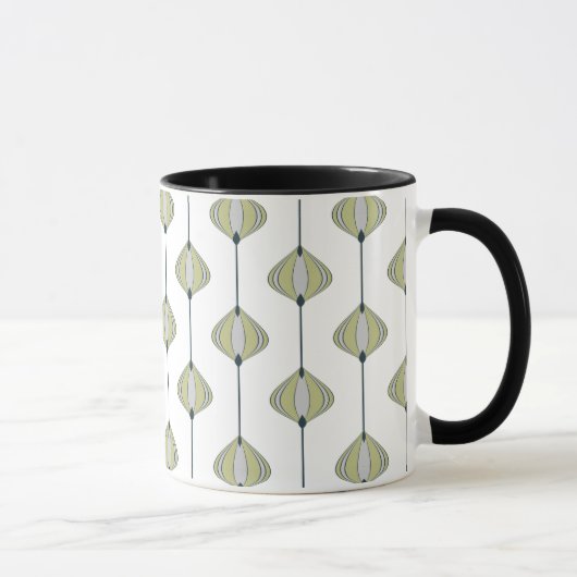 Mug motif feuille (Droite)