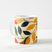 Mug Motif feuille automne (Devant gauche)
