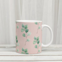 Motif Feuille d'aquarelle moderne
