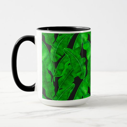 Mug Motif feuille de banane (Gauche)