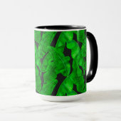 Mug Motif feuille de banane (Devant droit)