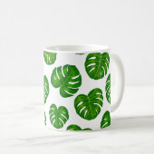 Mug Motif Feuille de Green Tropical Monstera (Devant droit)
