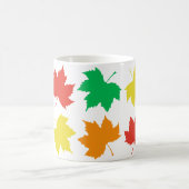 Mug Motif feuille d'érable coloré (Centre)