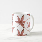 Mug Motif Feuille Dry Maple (Devant droit)