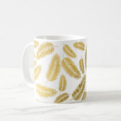 Mug Motif Feuille Faux Gold Palm (Devant gauche)
