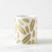 Mug Motif Feuille Faux Gold Palm (Centre)