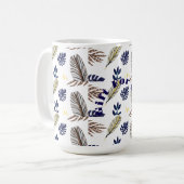 Mug Motif feuille moderne (Devant gauche)